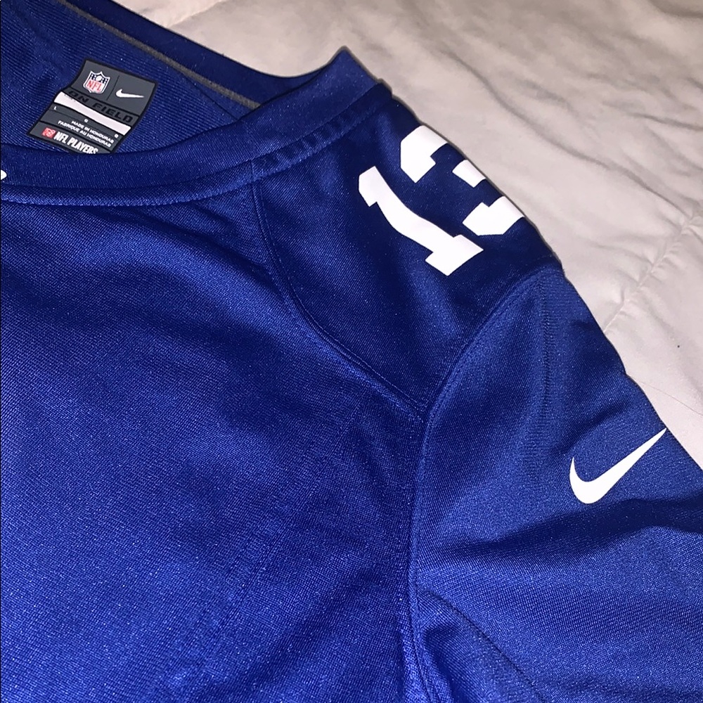 Nike NFL On Field New York Giants Size L Jersey Odell Beckham Jr - Picture 6 of 6